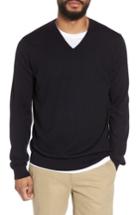 Men's Vince Slim Fit Cashmere V-neck Sweater - Blue