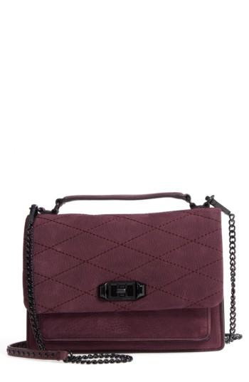 Rebecca Minkoff Medium Je T'aime Convertible Leather Crossbody Bag - Red