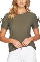Women's Cece Bow Sleeve Knit Top - Green