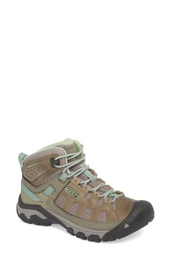 Women's Keen Targhee Vent Mid Hiking Shoe M - Brown