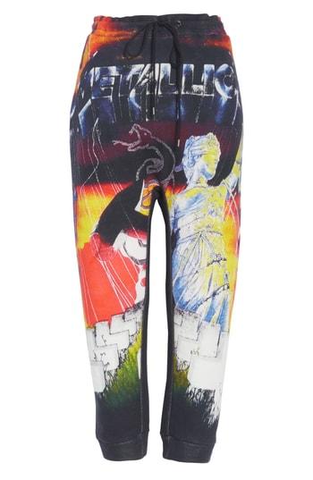 Women's R13 Lars Metallica Print Sweatpants