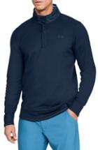Men's Under Armour Storm Sweaterfleece Snap Mock Neck Pullover - Blue