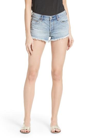 Women's Free People Cutoff Denim Shorts - Blue