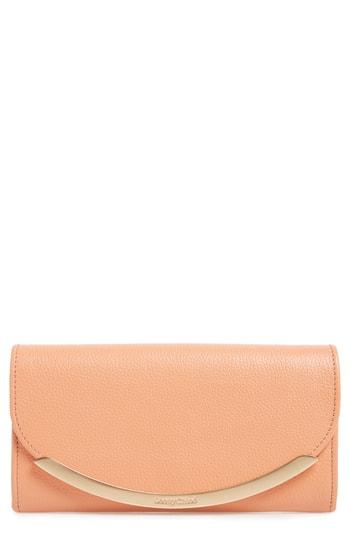 Women's See By Chloe Lizzie Leather Continental Wallet - Pink