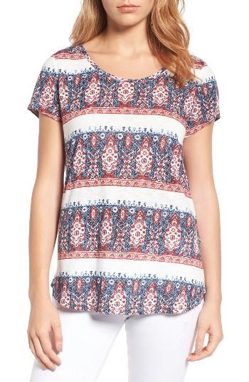 Women's Lucky Brand Bandana Stripe Tee