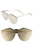 Women's Le Specs 140mm Shield Sunglasses -