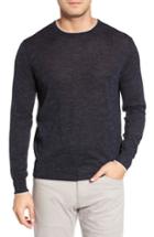 Men's Peter Millar Collection Summertime Crewneck Cotton & Silk Sweater R - Blue/green