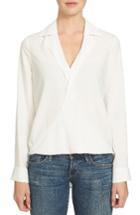 Women's 1.state Surplice Crepe Blouse