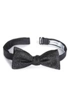 Men's Calibrate Grid Silk Bow Tie