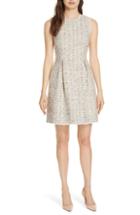Women's Rebecca Taylor Rainbow Tweed Fit & Flare Dress