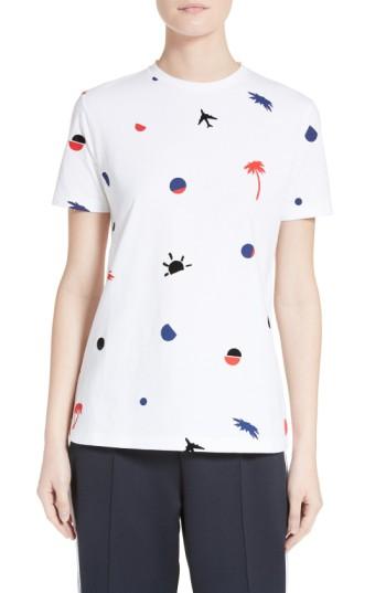 Women's Etre Cecile Icon Yardage Cotton Tee - White