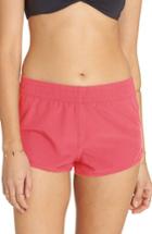 Women's Billabong Sol Searcher Volley Swim Shorts - Pink