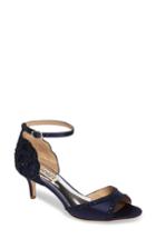 Women's Badgley Mischka 'gillian' Crystal Embellished D'orsay Sandal W - Blue