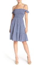 Women's Tory Burch Cabarita Smocked Cover-up Dress - Blue