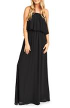 Women's Show Me Your Mumu Hacienda Convertible Gown, Size - Black