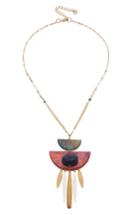 Women's Nakamol Design Enamel Pendant Necklace