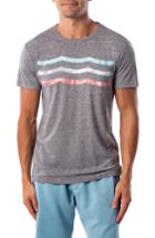 Men's Sol Angeles Vintage Waves T-shirt - Grey
