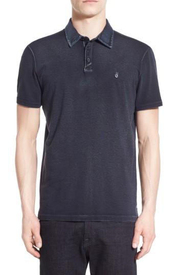 Men's John Varvatos Star Usa 'peace' Slim Fit Polo