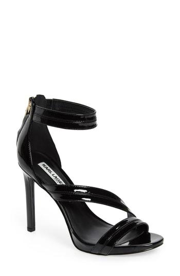 Women's Karl Lagerfeld Kyra Sandal M - Black