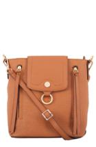 Lodis Los Angeles Hailey Convertible Rfid Leather Backpack - Brown