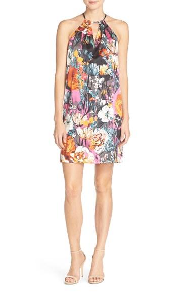 Women's Eci Print Halter Shift Dress