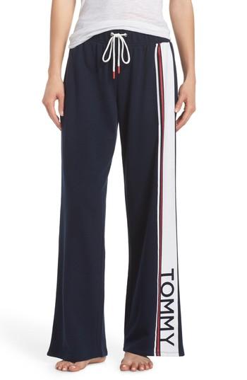 Women's Tommy Hilfiger Stripe Lounge Pants - Blue