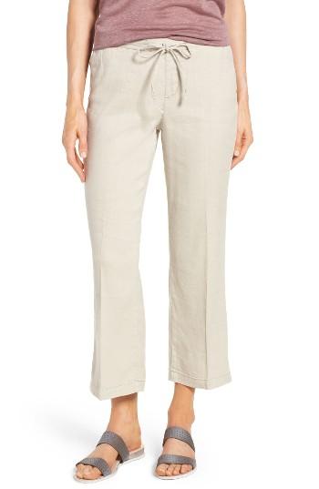 Women's Nydj Jamie Relaxed Ankle Flared Pants - Grey