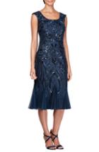 Women's Alex Evenings Sequin Embroidered Cocktail Dress