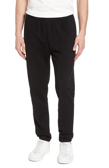 Men's Fred Perry Reverse Tricot Track Pants - Black