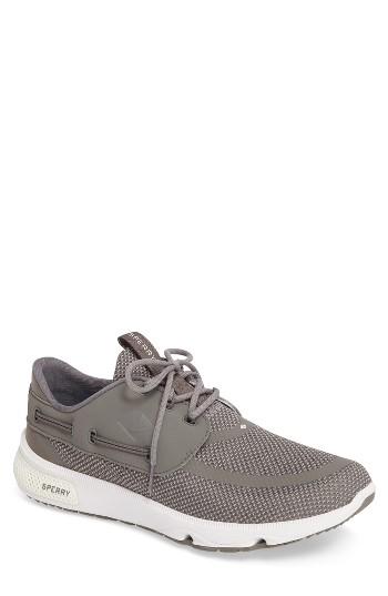 Men's Sperry 7 Seas Sneaker M - Grey