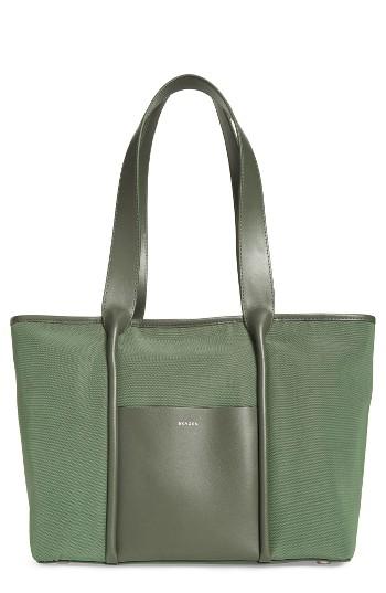 Skagen Lisabet Coated Twill Tote - Green