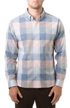 Men's 7 Diamonds Mr. Brightside Woven Shirt, Size - Coral