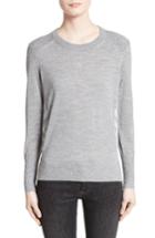 Women's Burberry Meigan Merino Wool Sweater - Grey