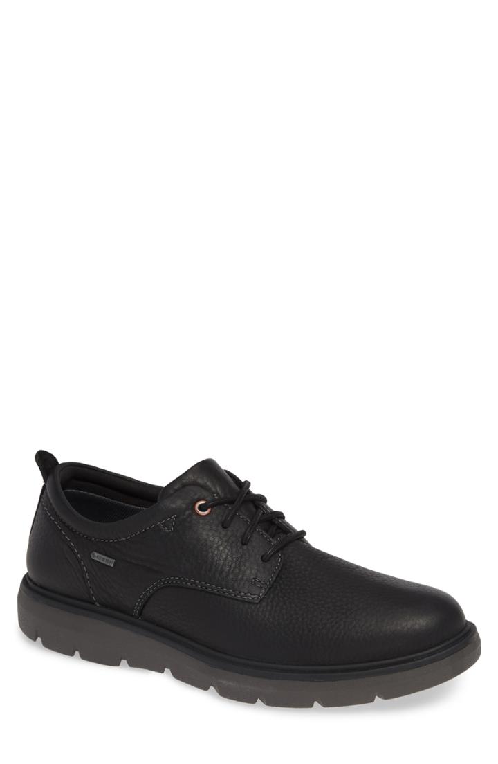 Men's Clarks Un. Map Lo Gtx Plain Toe Derby M - Black