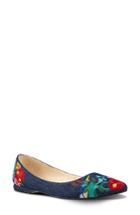 Women's Nine West 'speakup' Flat .5 M - Blue