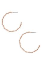 Women's Topshop Fine Wrap Wire Hoop Earrings