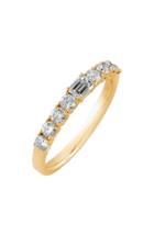 Women's Bony Levy Liora Stackable Emerald Cut Diamond Ring (nordstrom Exclusive)