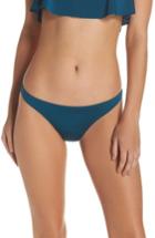 Women's Milly St. Lucia Bikini Bottoms, Size - Blue/green