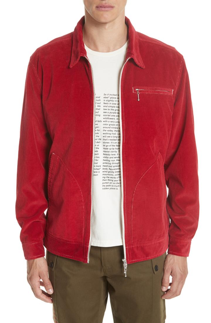 Men's Ovadia & Sons Shedding Light Embroidered Corduroy Jacket