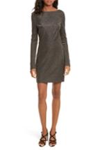 Women's Diane Von Furstenberg Sparkle Sheath Minidress - Black