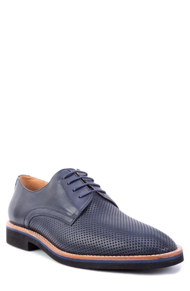 Men's Zanzara Hartung Perforated Plain Toe Derby