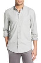 Men's W.r.k 'reworked' Trim Fit Sport Shirt, Size - Grey