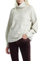 Women's French Connection Urban Flossy Turtleneck Sweater - Beige