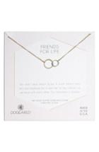 Women's Dogeared Friends For Life Necklace