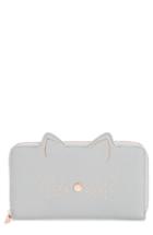 Women's Ted Baker London Cat Whiskers Leather Matinee Wallet -