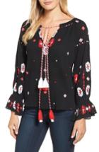 Women's Kas New York Myra Hand Embroidered Blouse
