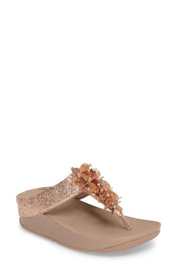 Women's Fitflop Boogaloo Sandal M - Metallic