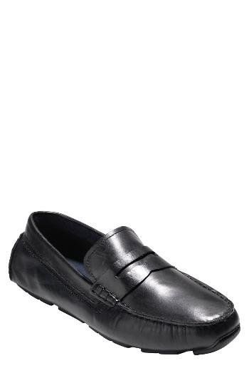 Men's Cole Haan Kelson Driving Shoe M - Black