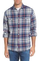 Men's Grayers Bisney Modern Fit Texture Flannel Sport Shirt