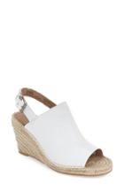 Women's Caslon Sutton Slingback Sandal M - White